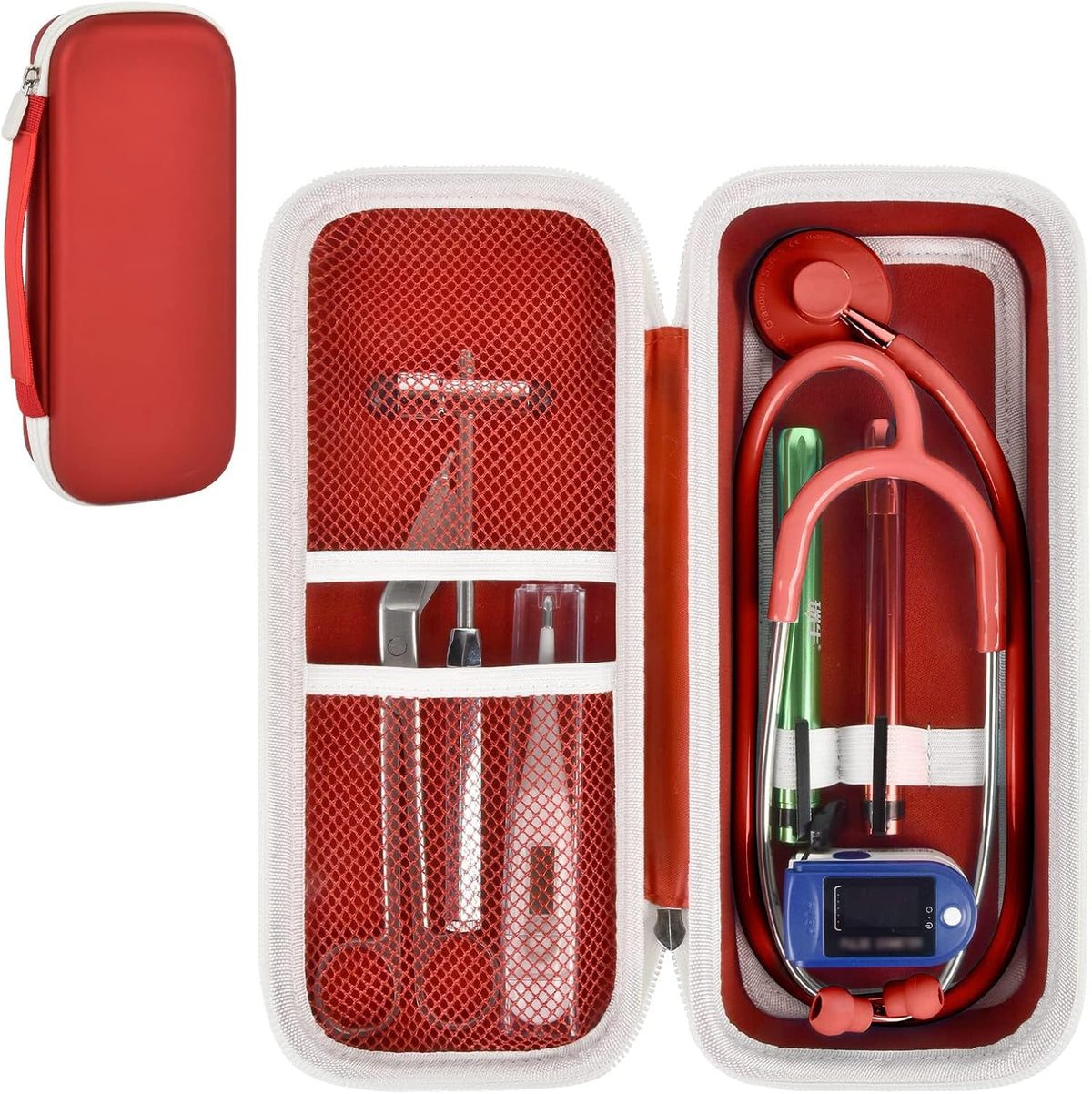 Stethoscope Case for 3M Littmann Classic III/Cardiology IV,Blackflower