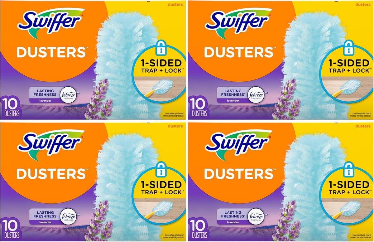 Swiffer Dusters Multi-Surface Duster Refills, Lavender Scent, 10 ct