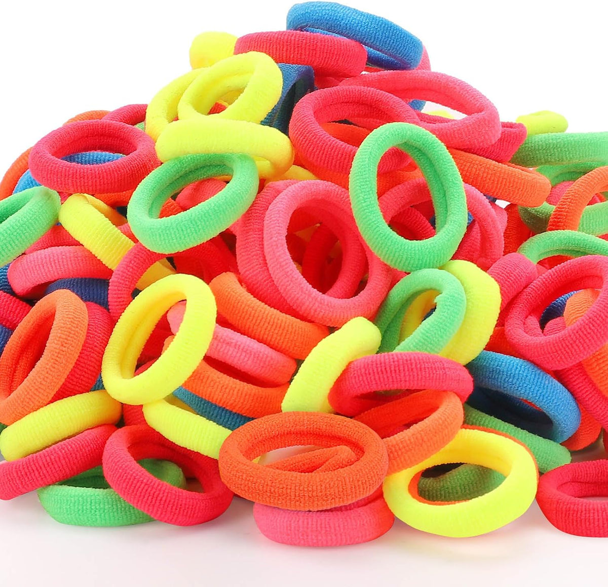200 Pack Hair Ties BEoffer Baby Toddlers Girls Elastics Hair Band No Damage