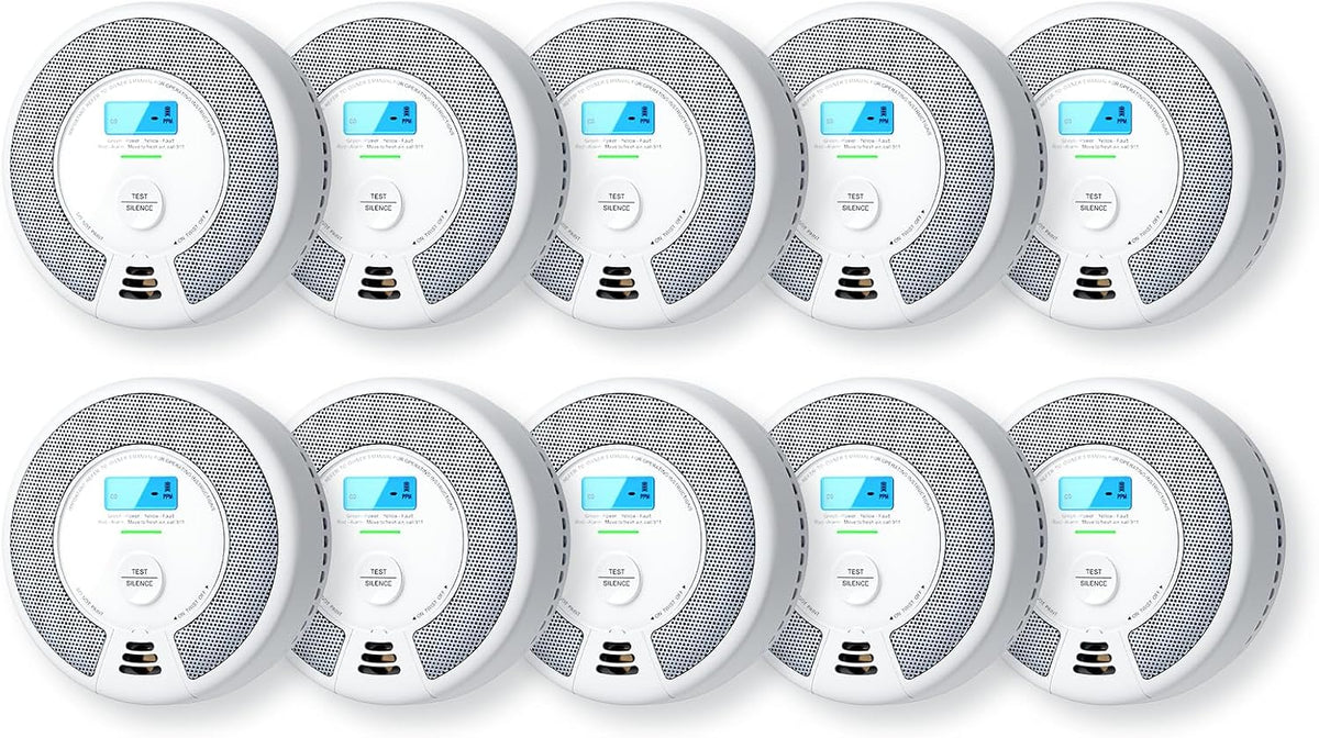 X-Sense Smoke Detector Carbon Monoxide Detector Combo, SC07, 1-Pack