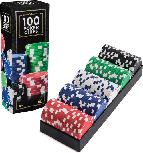Spin Master Games Cardinal Classics 100-Piece Poker Set