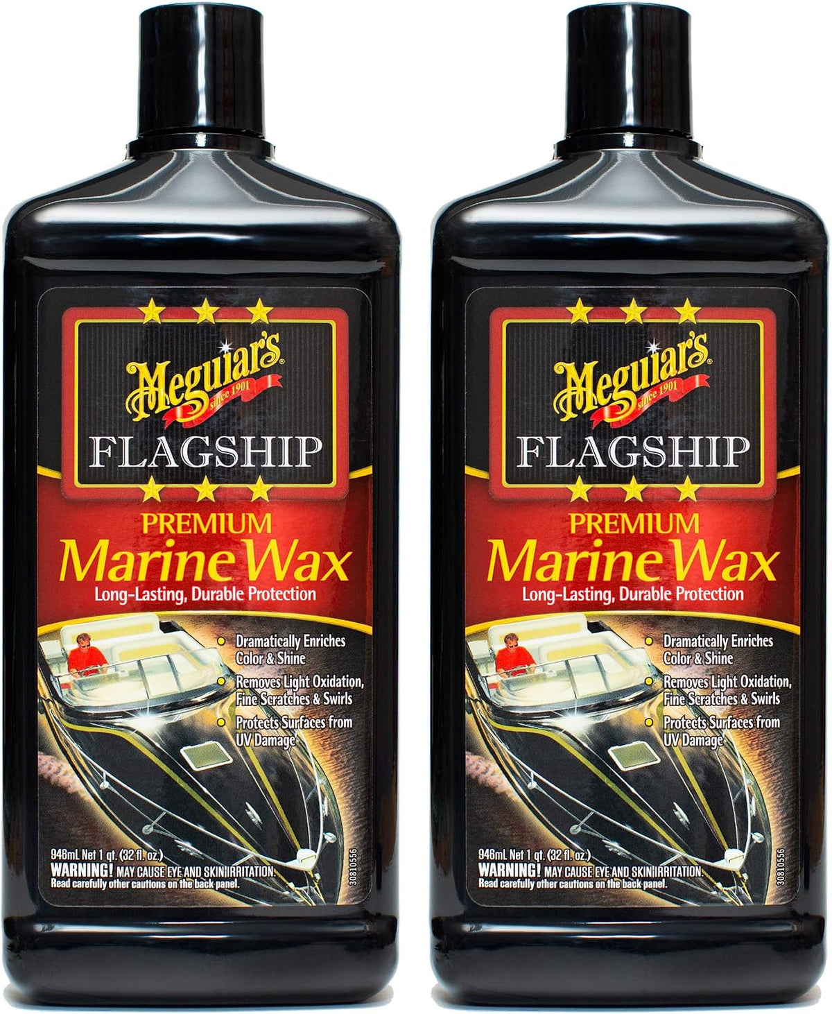 Meguiar's M63 Flagship Premium Marine Wax, 32oz