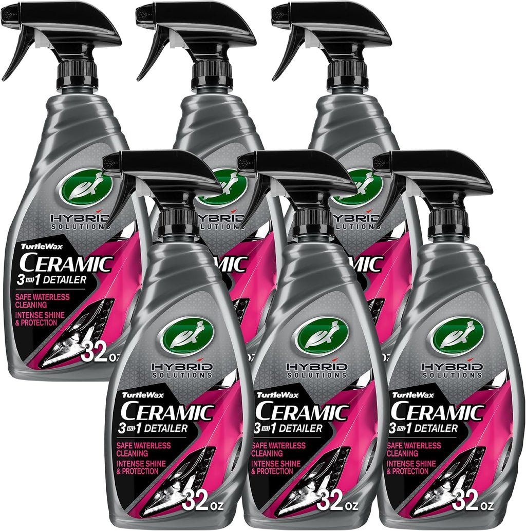 Turtle Wax Hybrid Solutions Ceramic 3-in-1 Car Detailer, 32 oz. (Pack of 1)