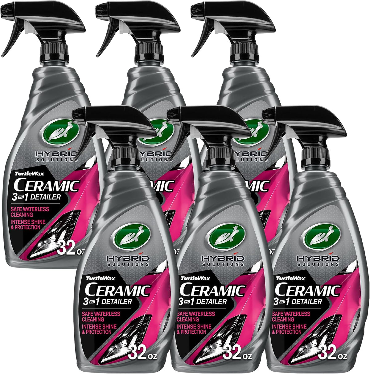 Turtle Wax Hybrid Solutions Ceramic 3-in-1 Car Detailer, 32 oz. (Pack of 1)