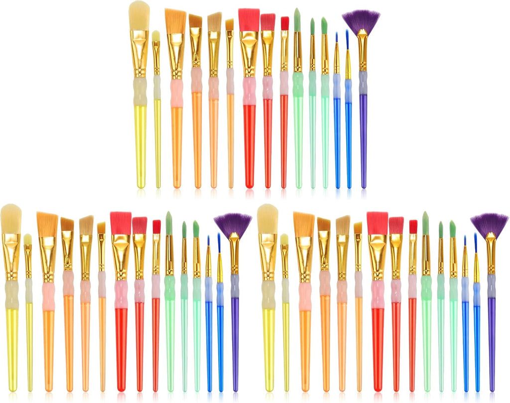 15Pcs Paint Brushes Value Pack