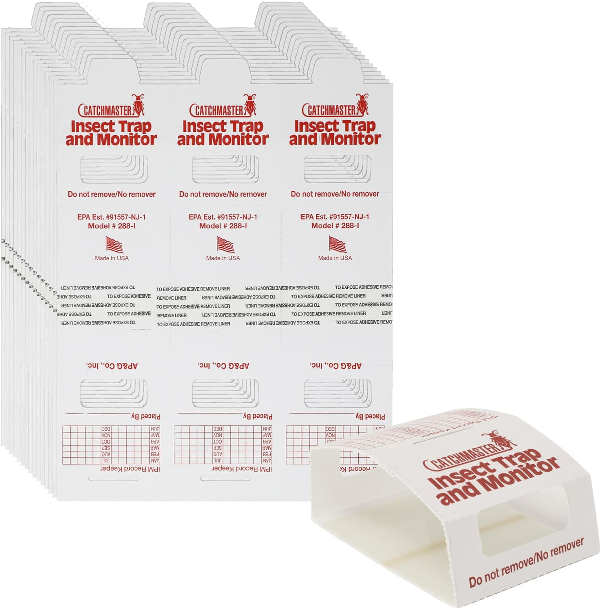 Catchmaster Spider, Roach & Insect Glue Traps, 45 Sticky Traps Indoor
