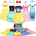 HAMSILY Princess Dress Up Clothes for Little Girls 3 4 5 6 Year Old