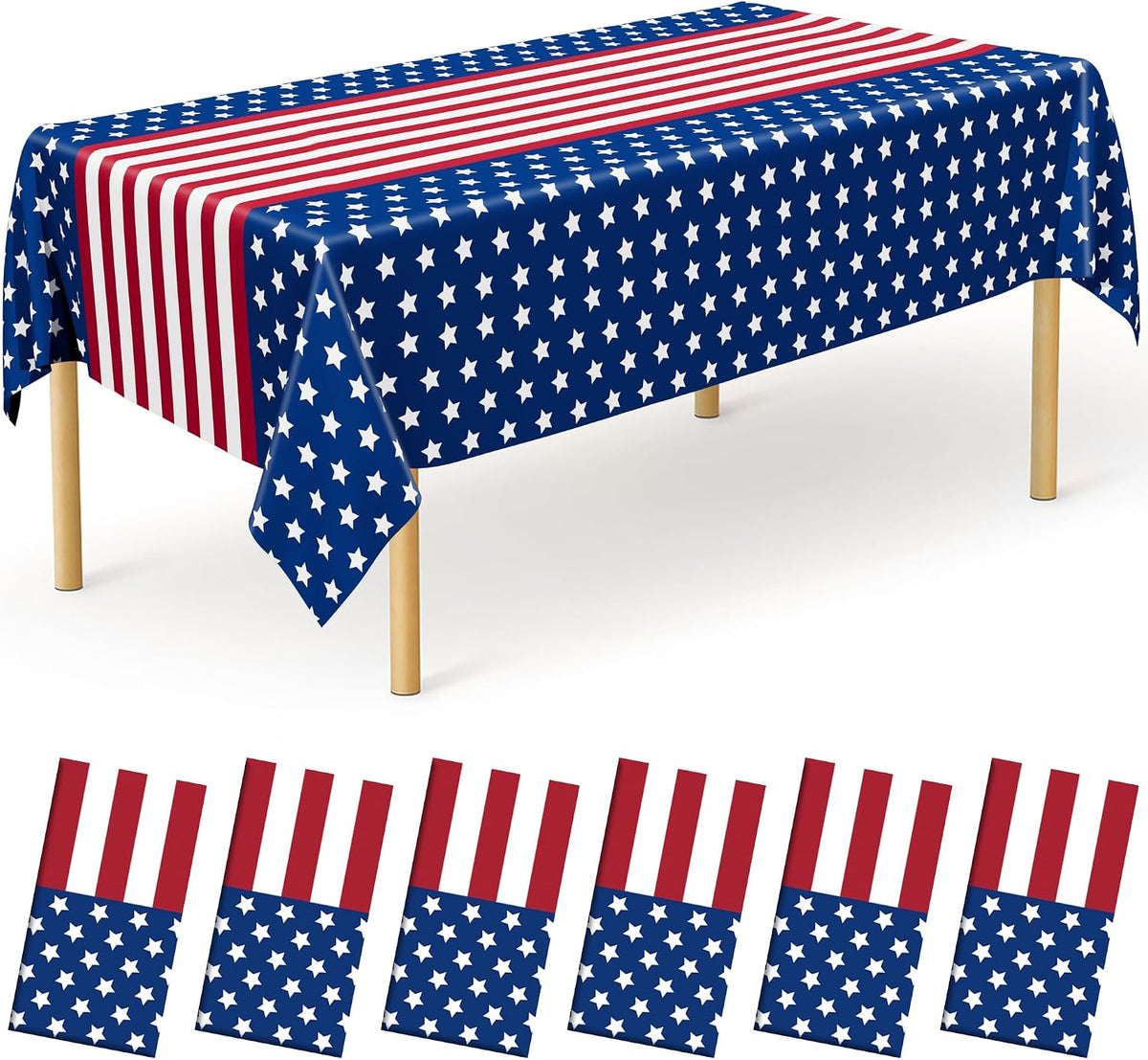 4Pack Black and Gold Tablecloths for Events, 54" x 108" Plastic Table Cloth Disposable for Rectangle Tables, Waterproof Table Cloth Cover for New Years Eve Decorations Holiday Birthday Wedding Dining