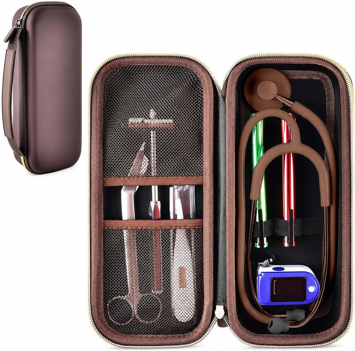 Stethoscope Case for 3M Littmann Classic III/Cardiology IV,Blackflower