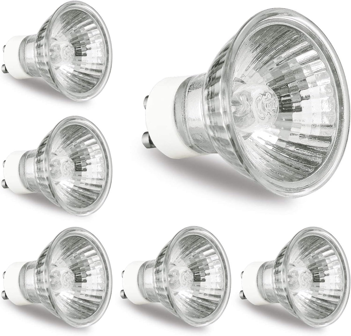 GODONLIF Candle Warmer Lamp Bulb GU10 Halogen Bulb 120V 50W, GU10+C, MR16