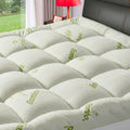 PATSBA Premium Viscose Made from Bamboo Twin XL Size Mattress Topper,1200 GSM Quilted Fitted Extra Thick Mattress Pad,Pillow Top Mattress Cover with Deep Pocket Up to 21 Inches（39 * 80inch）
