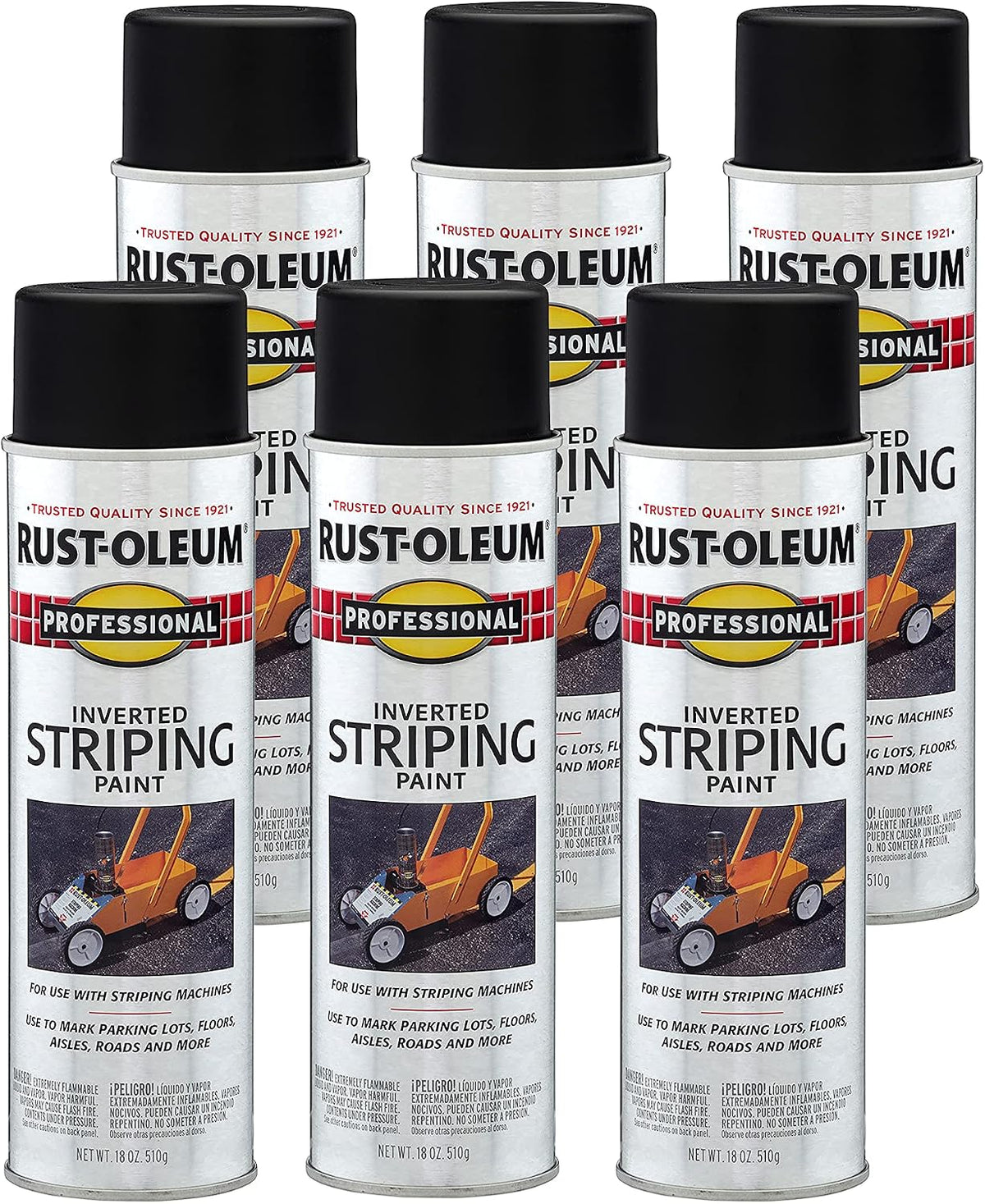 Rust-Oleum Professional Inverted Striping White Spray Paint