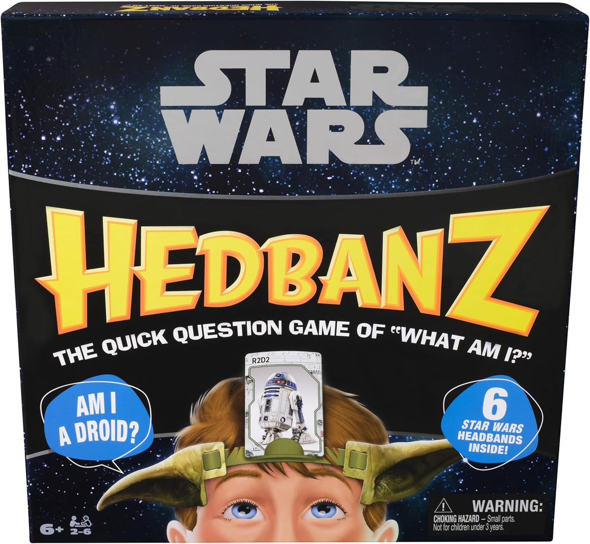 Spin Master Games Hedbanz Picture Guessing Game for Family Game Night