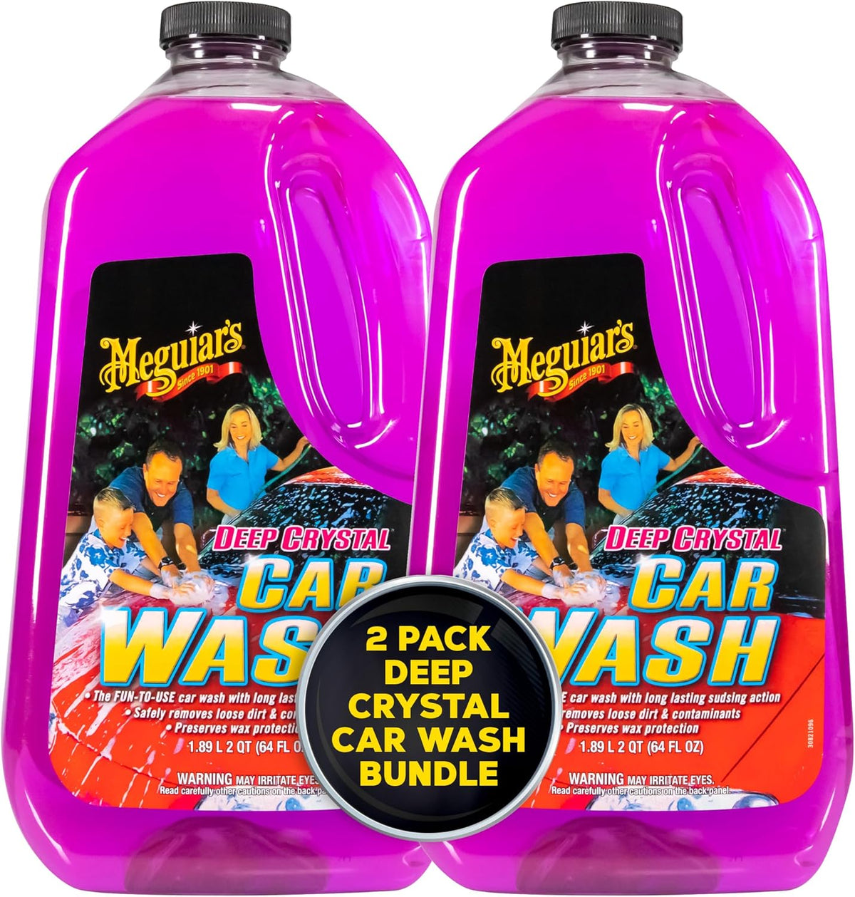Meguiar's Deep Crystal Car Wash, 64 Oz