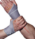 HiRui 2 Pack Wrist Compression Strap and Wrist Brace Sport Wrist Support for Fitness, Weightlifting, Tendonitis, Carpal Tunnel Arthritis, Pain Relief-Wear Anywhere-Adjustable (Black)
