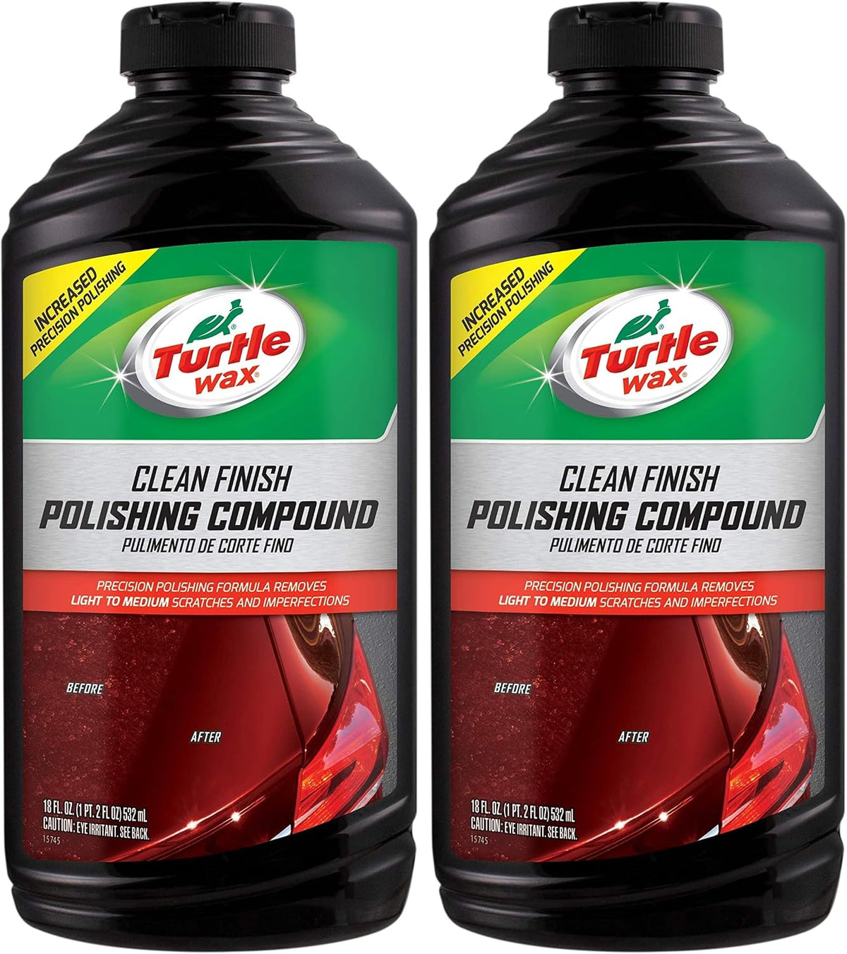 Turtle Wax T-417 Premium Grade Clean Cut Polishing Compound - 18 Oz.
