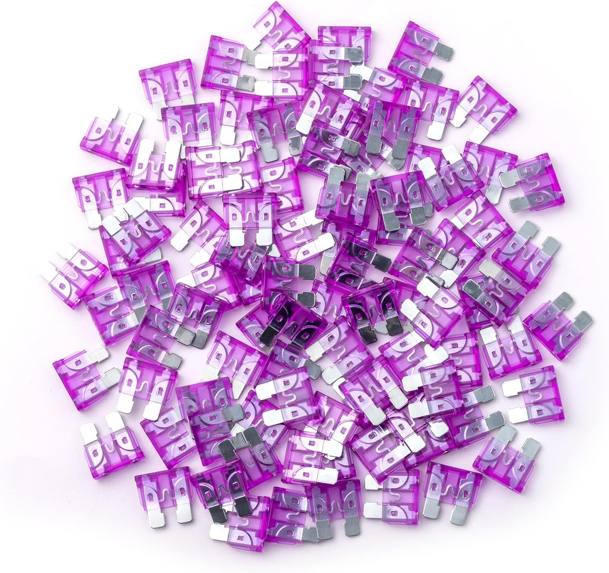 3 Amp Fuse HVAC ATO 20Pcs - 3A Standard Blade Car Fuses Replacement