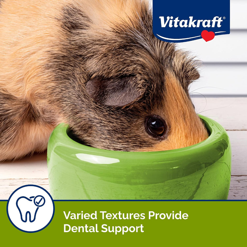 Vitakraft Menu Premium Guinea Pig Food - Alfalfa Pellets Blend - Vitamin and Mineral Fortified