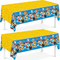 Paw Patrol Tablecloth 2-Pack - Paw Patrol Birthday Decorations for Party