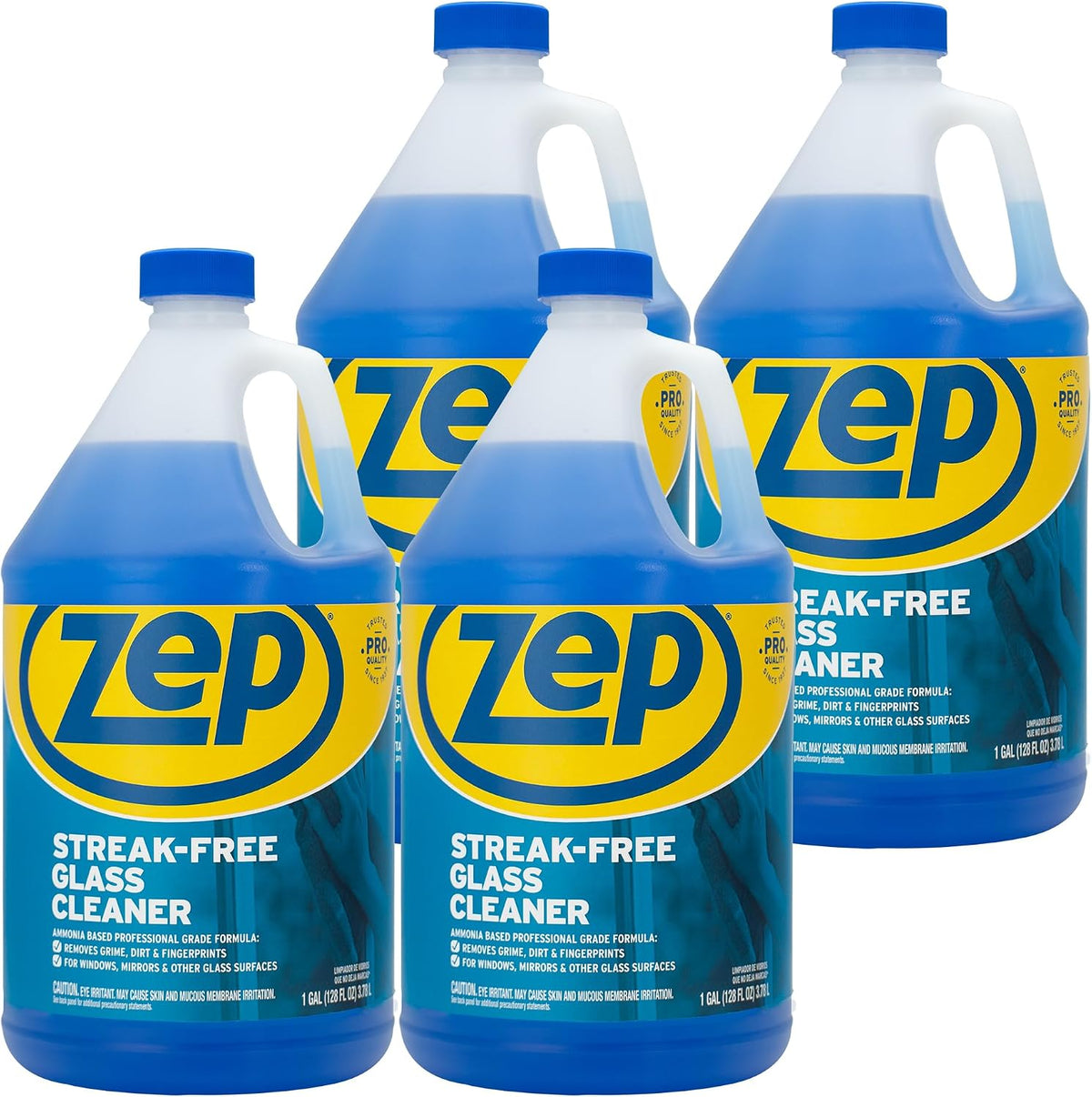 Zep Streak-Free Glass Cleaner 32 oz ZU112032 , Blue