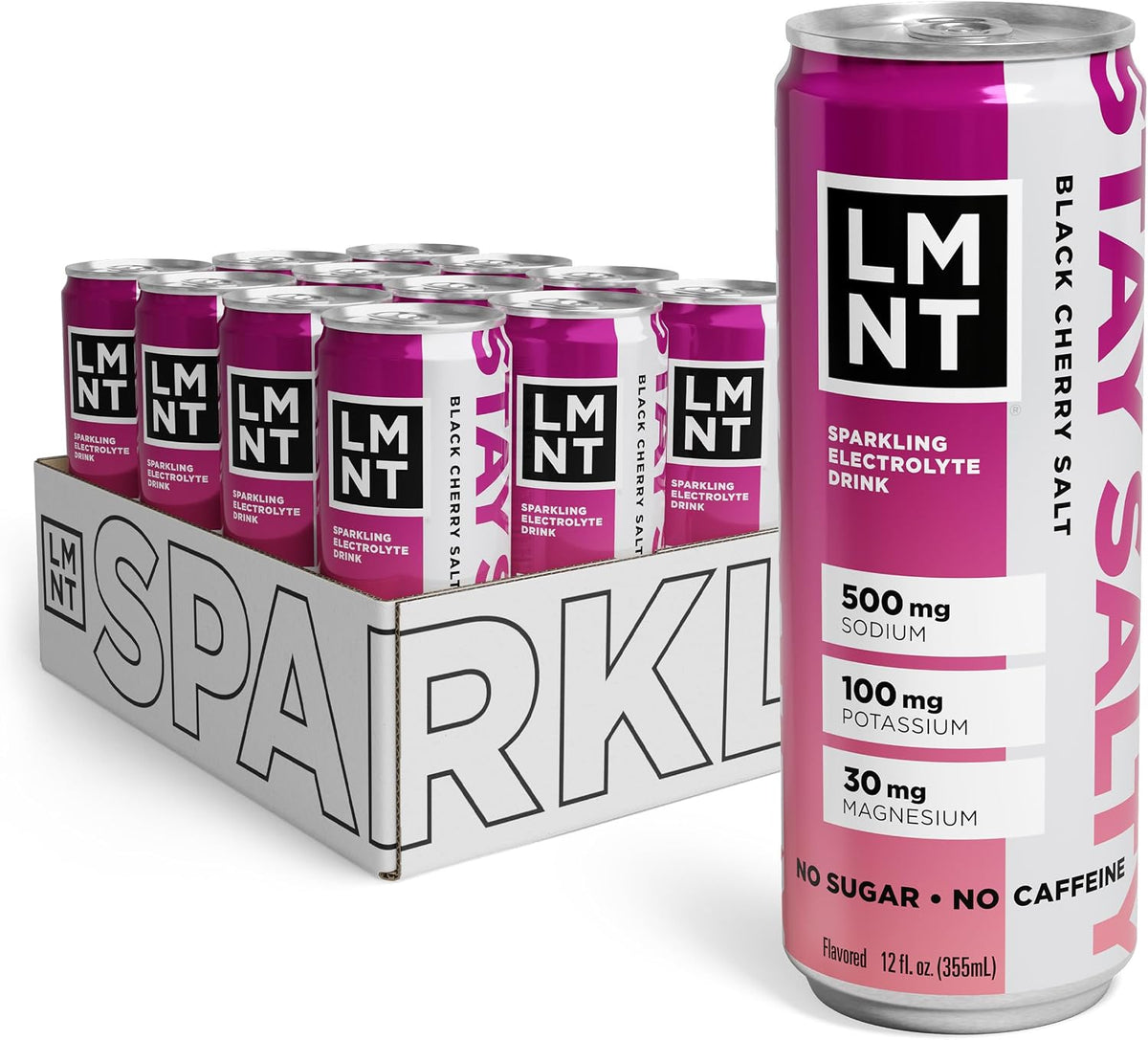 LMNT Sparkling Electrolyte Drink - Variety Pack | 12-Count