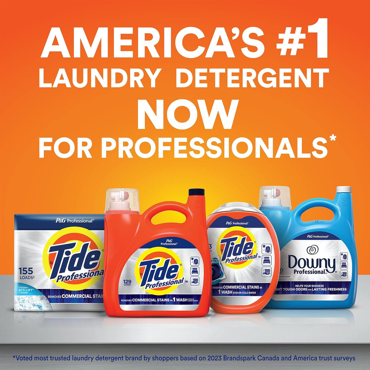 Tide PRO Laundry Detergent Powder Bulk, Commercial Use (173 loads, 197 oz)