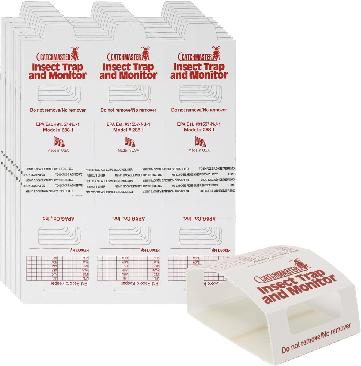Catchmaster Spider, Roach & Insect Glue Traps, 45 Sticky Traps Indoor