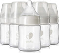Evenflo Feeding Premium Proflo Venting Balance Plus Wide Neck Baby, Newborn and Infant Bottles - Developed by Pediatric Feeding Specialists - 5 Ounce (Pack of 6)