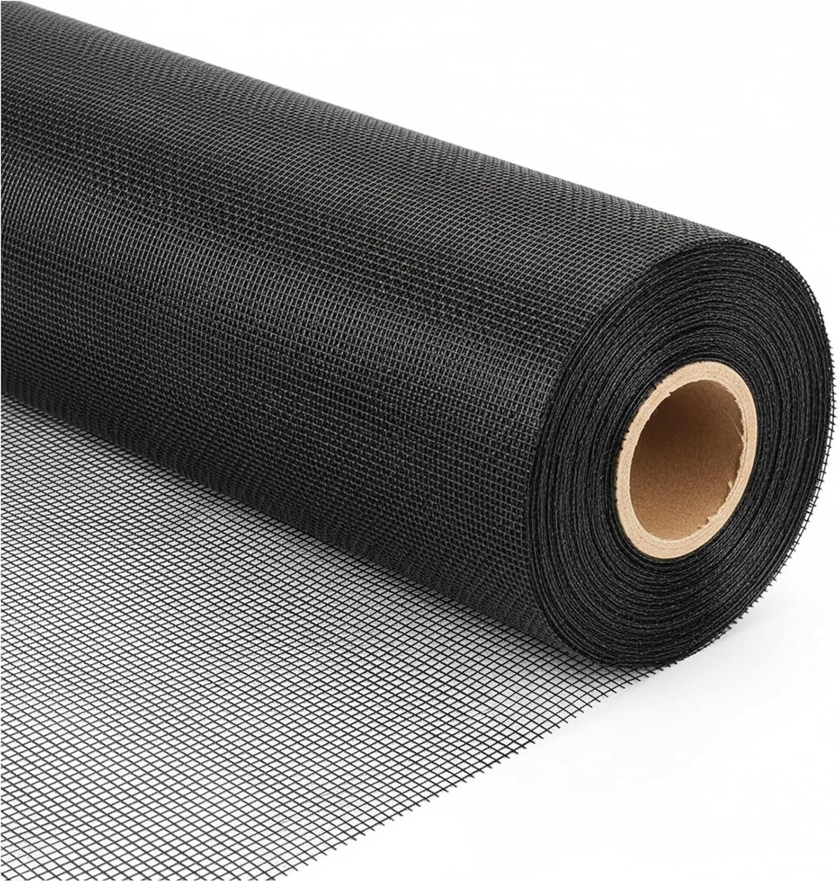 48"x102" Window Screen Mesh, Fiberglass Window Screen, Screen Door Mesh, Windows Screens and Screen Door Replacement, Patio Screen Mesh- Black