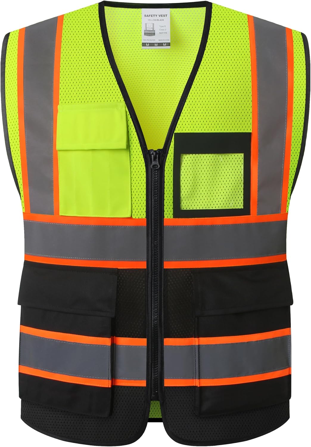 Reflective Safety Vest for Men Women Construction Vest ANSI Standard AP1