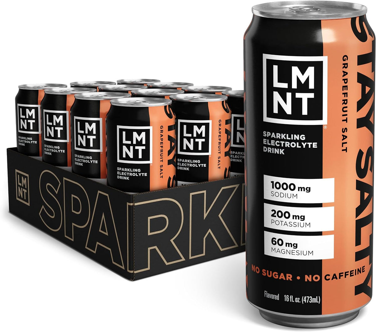 LMNT Sparkling Electrolyte Drink - Variety Pack | 12-Count