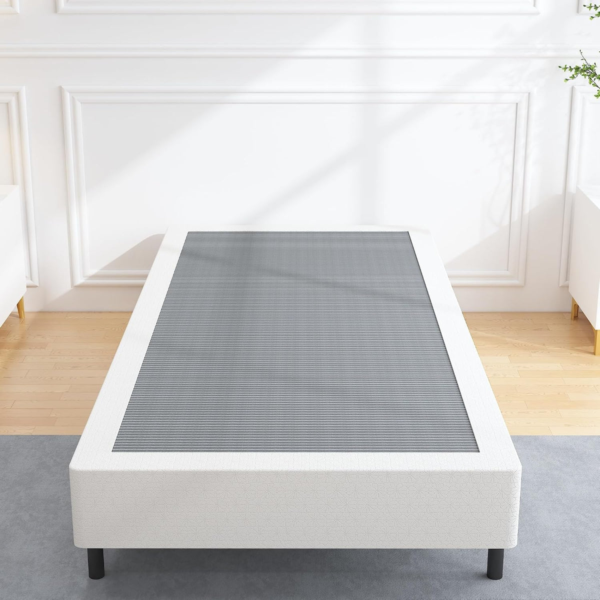 ALDRICH Box Springs King Size 9 Inch Heavy Duty Metal Mattress Foundation