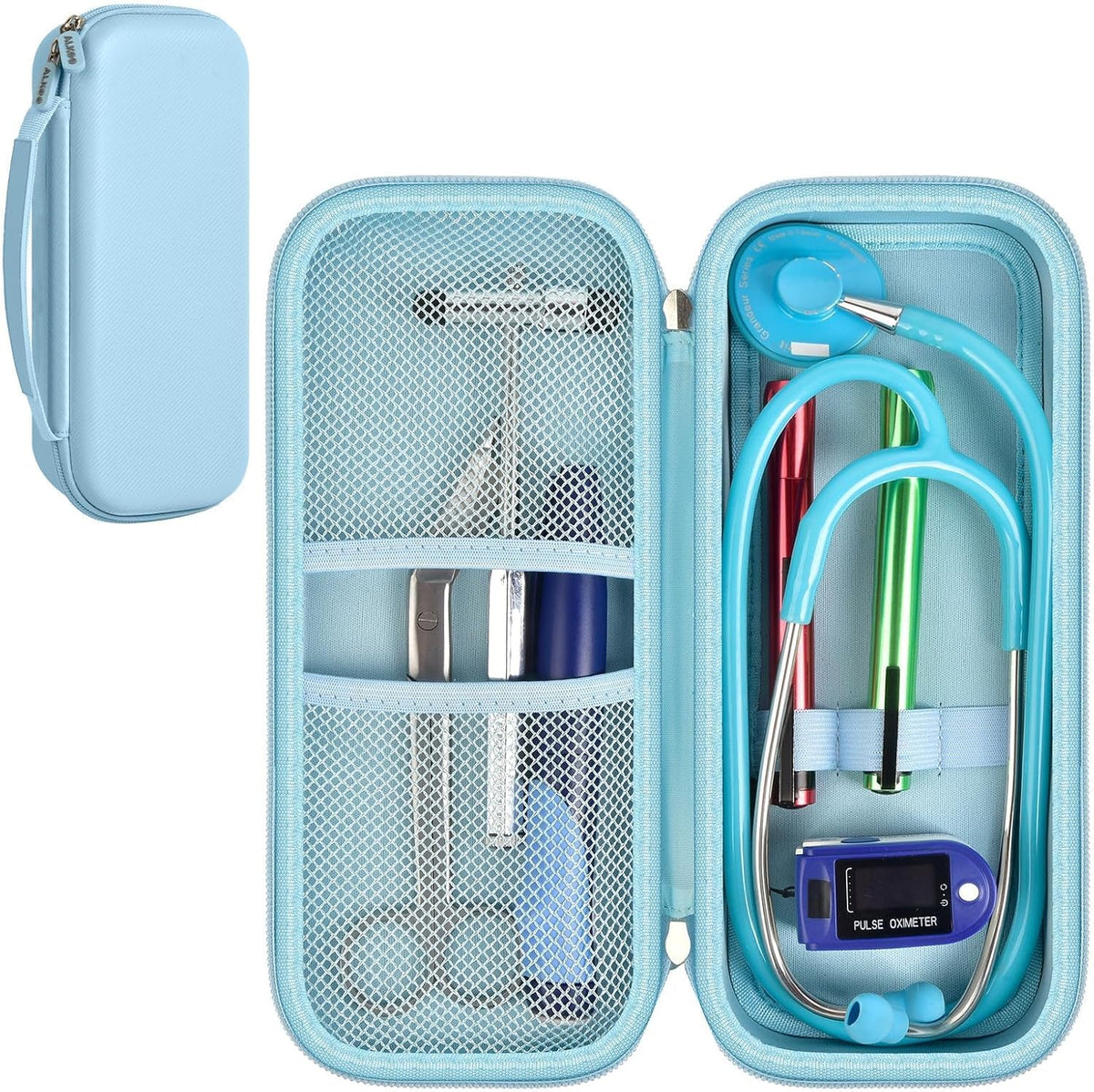 Stethoscope Case for 3M Littmann Classic III/Cardiology IV,Blackflower