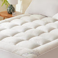 Love's cabin Twin XL Mattress Topper Viscose Derived from Bamboo, Thick Pillow Top Mattress Pad with Stretchable Pockets for 8"-20" Mattress, Soft Breathable Cooling Mattress Topper for Hot Sleepers