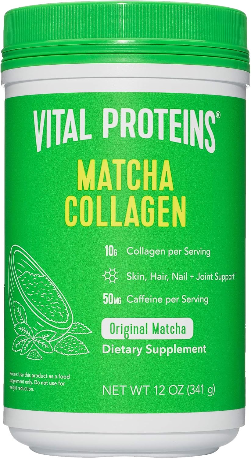 Vital Proteins Matcha Collagen Peptides Powder, 10.5oz