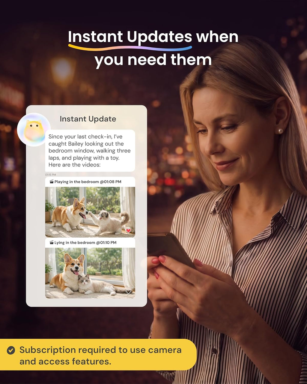 Furbo Mini Pet Camera [Paid Plan Required to Activate]