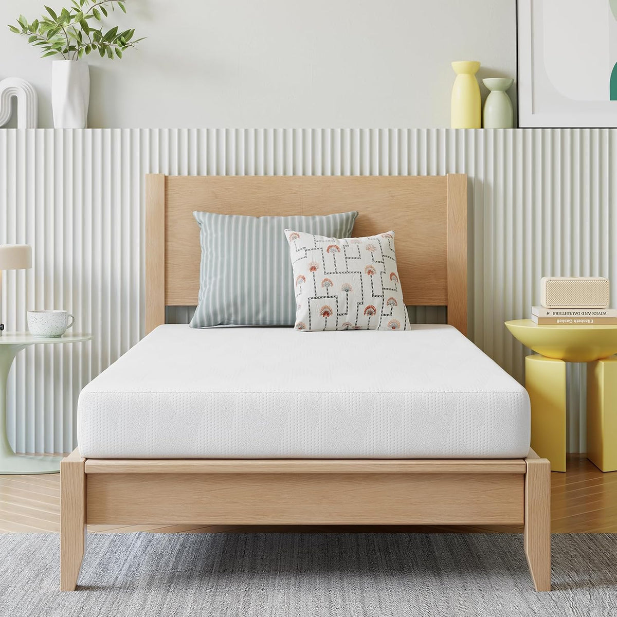 Novilla Twin Mattress, 6 Inch Twin Bed Mattress with Gel Memory Foam