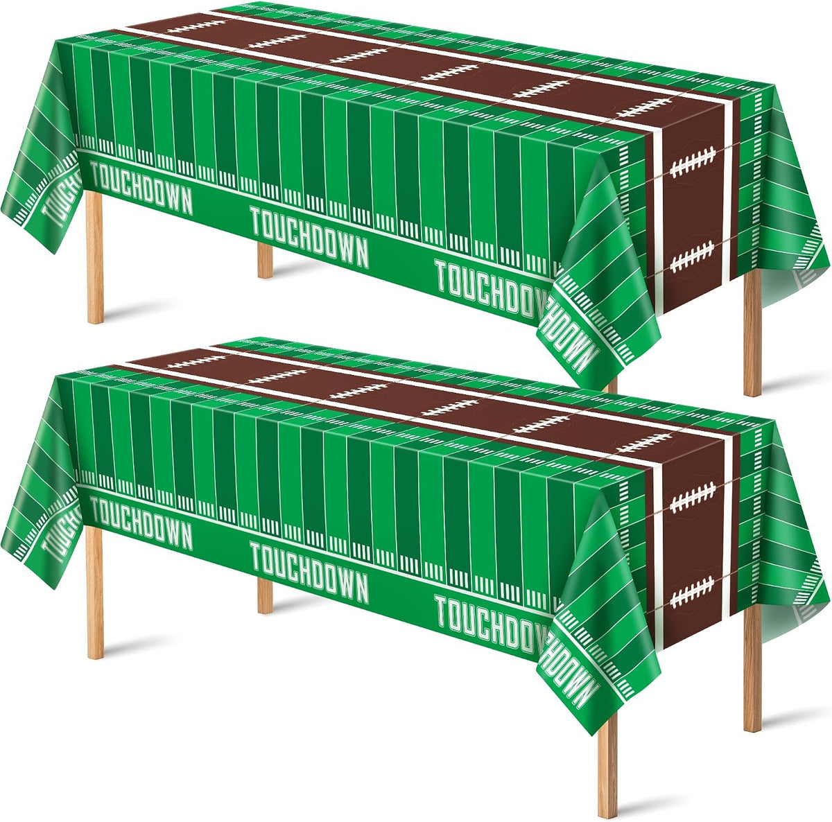 OHOME Soccer Party Decorations - 2 PCS Soccer Tablecloth | 2026 World Soccer Cup Merchandise Birthday Party Decorations - Soccer Party Favors Accessories Supplies for Indoor Outdoor Decor