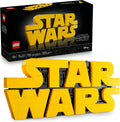 LEGO Star Wars Brick-Built Star Wars Logo - Building Set for Adults 18+ - Star Wars Gift Idea for Birthdays - Collectible DIY Model Kit - Home Decor Idea for Fans of The Movie Series - 75407