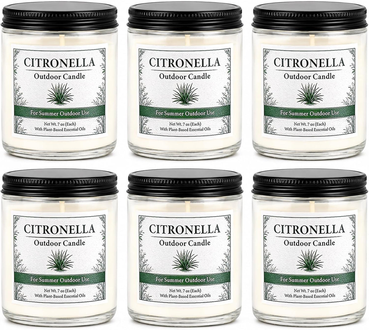 Scented Candles Gift Set for Women, 6-Pack Aromatherapy Candles for Home