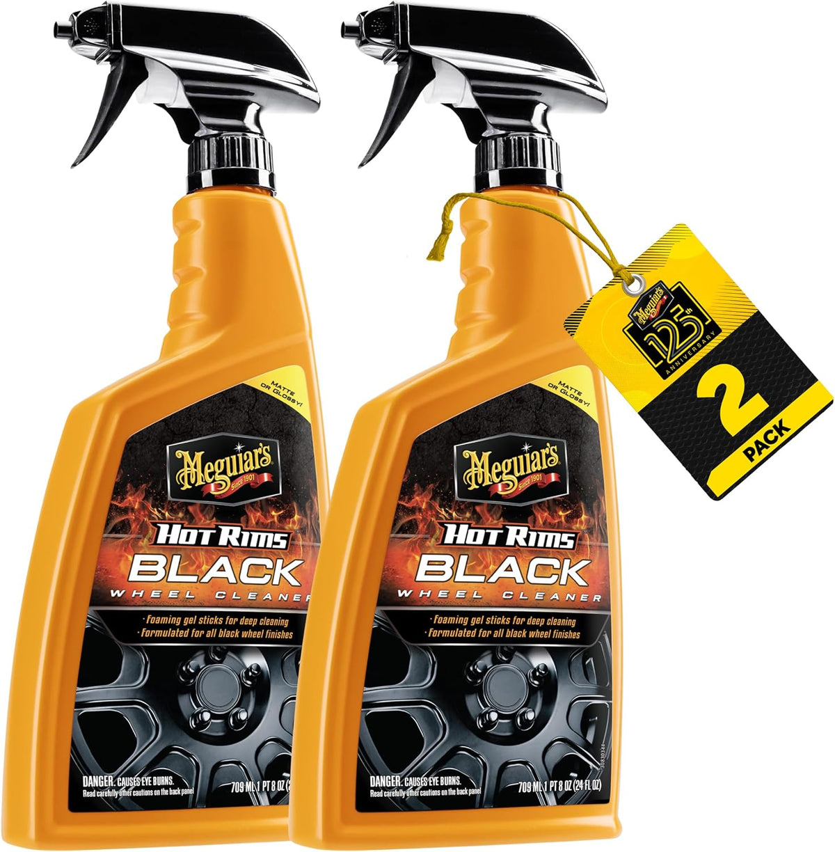 Meguiar's Hot Rims Aluminum Wheel Cleaner -24 Oz Spray