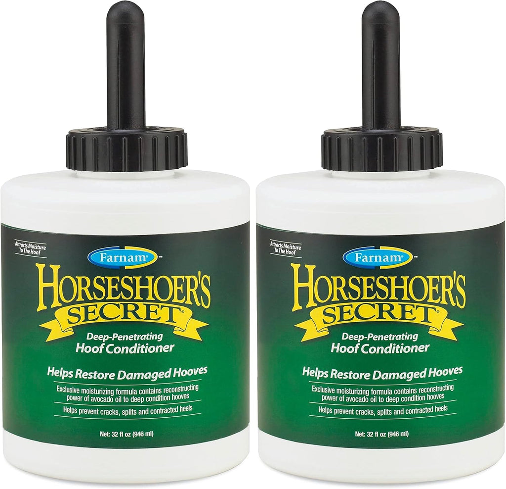 Farnam Horseshoer's Secret Deep-Penetrating Hoof Oil for Horses, 32 Oz