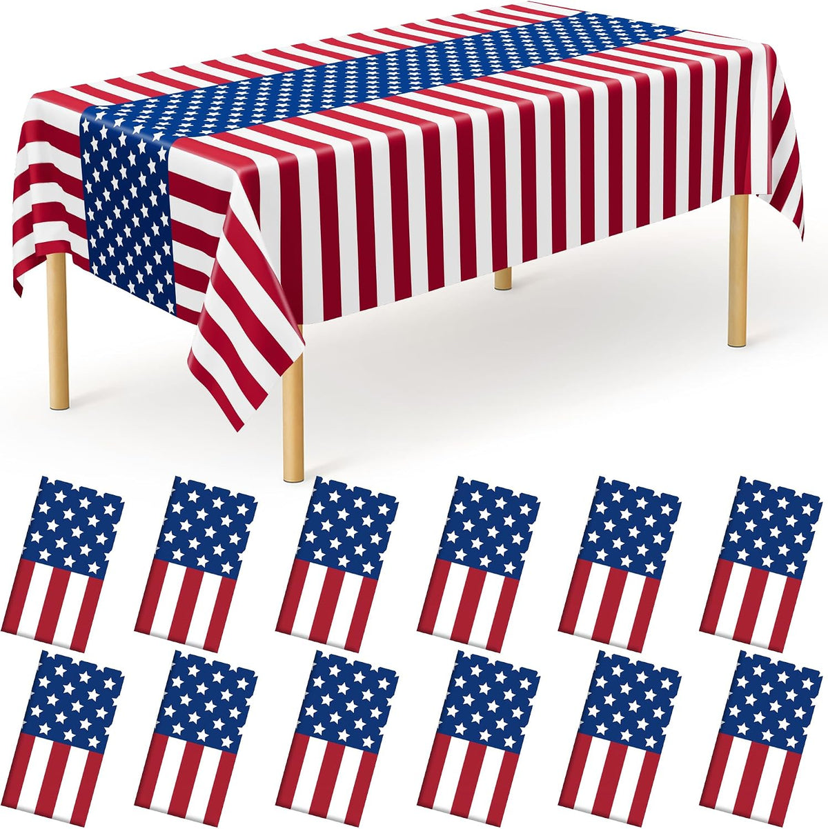 4Pack Black and Gold Tablecloths for Events, 54" x 108" Plastic Table Cloth Disposable for Rectangle Tables, Waterproof Table Cloth Cover for New Years Eve Decorations Holiday Birthday Wedding Dining