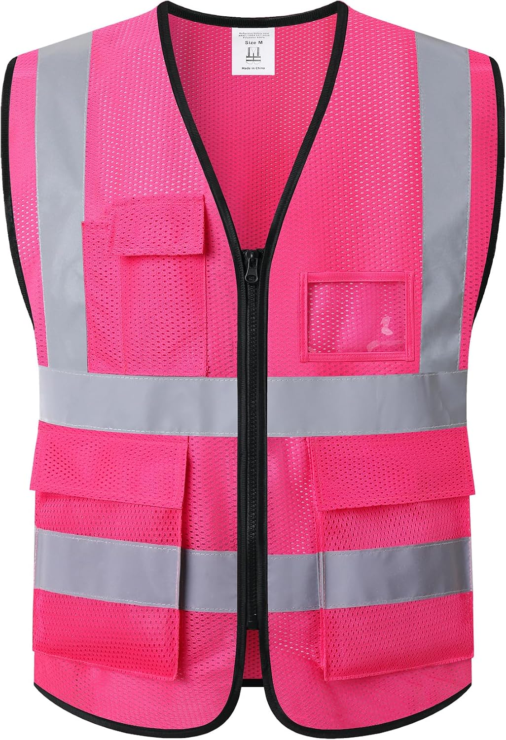 Reflective Safety Vest for Men Women Construction Vest ANSI Standard AP1