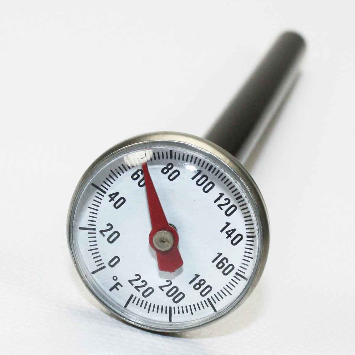 Supco ST02 Stainless Steel HVAC/R Pocket Dial Thermometer, 0 to 220F
