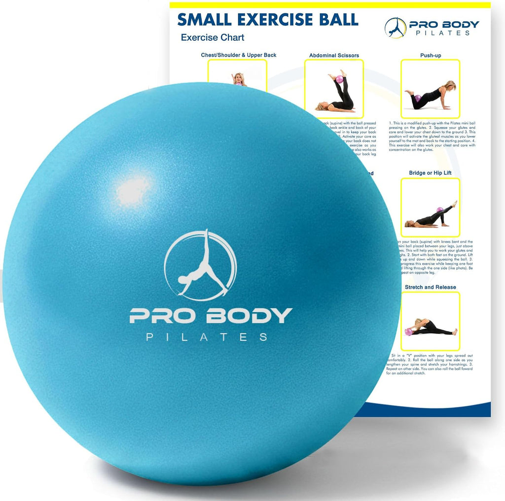 ProBody Pilates Ball Small — 9 Inch Small Yoga Ball