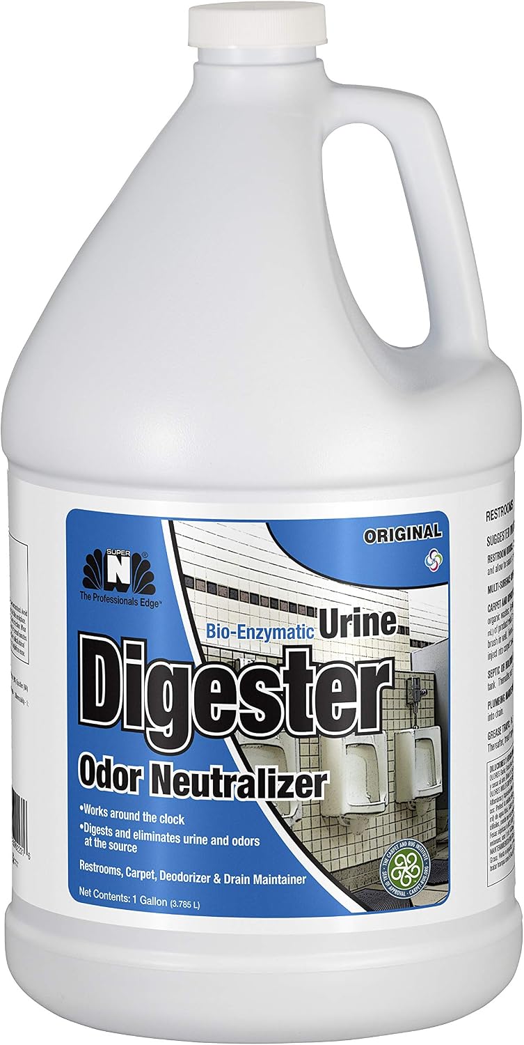 Nilodor BEON Urine Enzymatic Cleaner with Odor Neutralizer for Pet Dog, Carpet, and Bathroom, 1 Gallon, Cucumber Melon
