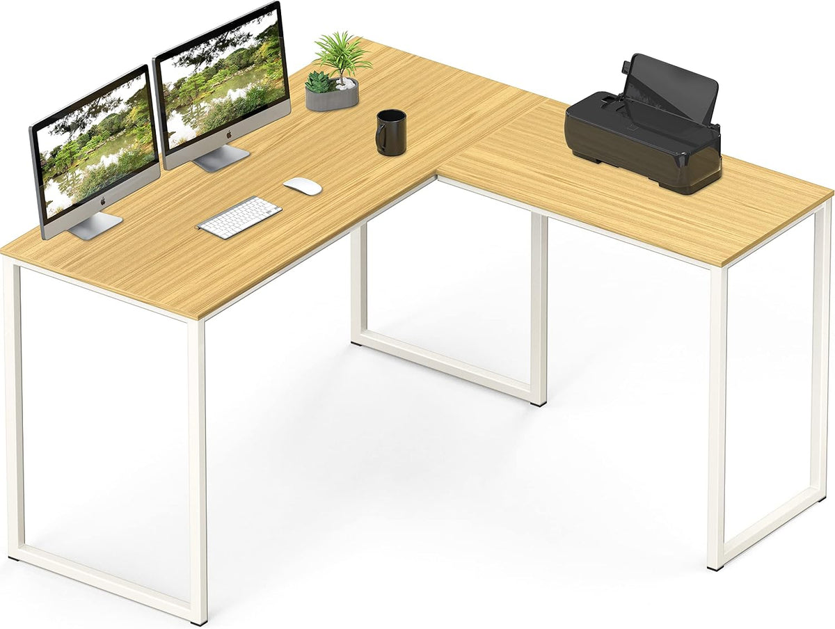 SHW Mission 40-Inch Home Office Computer Desk, Black