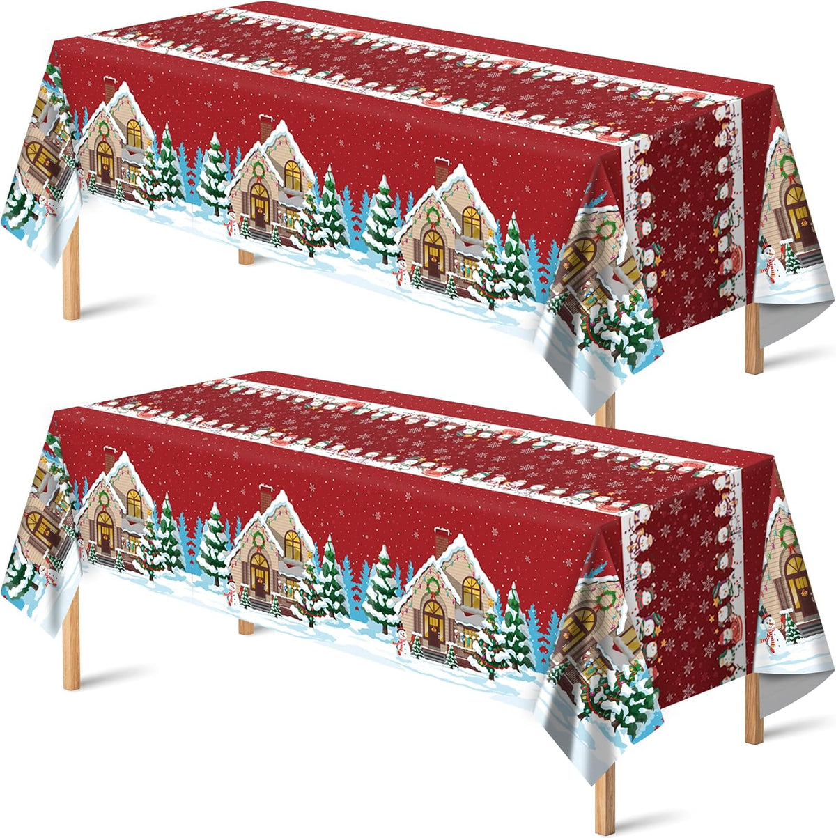 OHOME Soccer Party Decorations - 2 PCS Soccer Tablecloth | 2026 World Soccer Cup Merchandise Birthday Party Decorations - Soccer Party Favors Accessories Supplies for Indoor Outdoor Decor