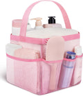 Mesh Shower Caddy Portable - 9 Pockets for College Dorm Room Essential
